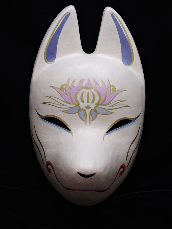 狐面「芥子」≪羽二重張り≫