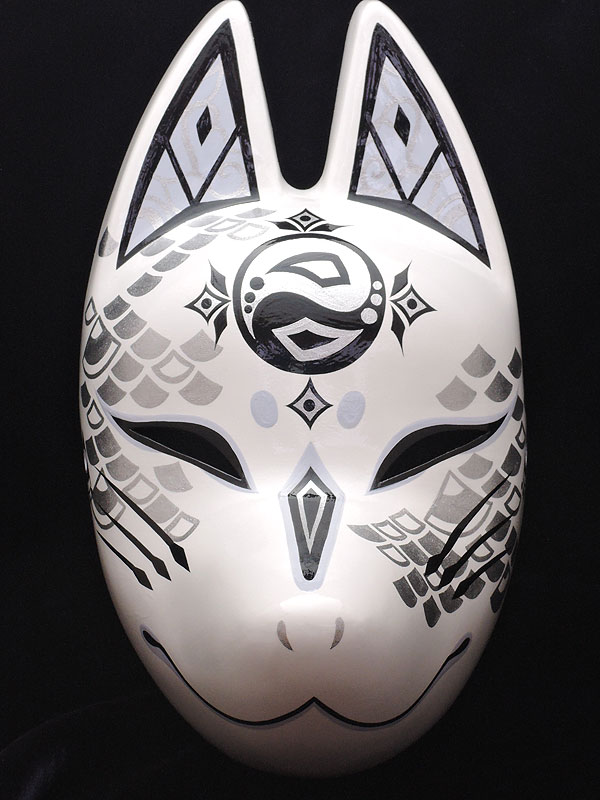 狐面「龍神」(大)
