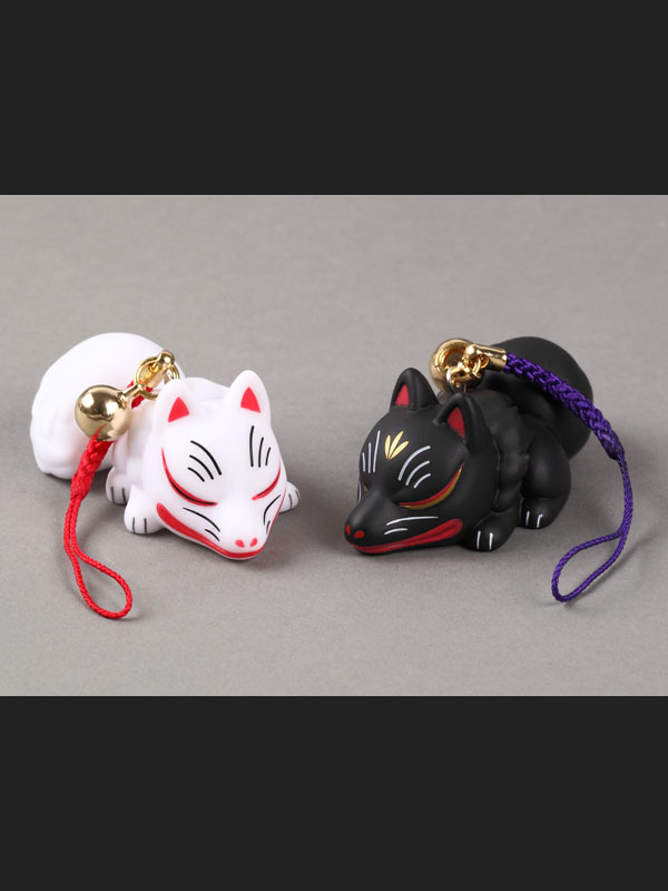 人形すくい　狐（寝ころび）