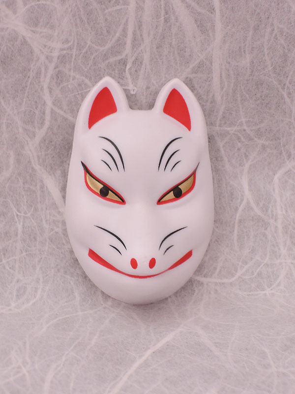 おまつりらんど：きつねマグネット（狐面）