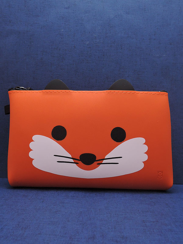 p+g design：mimi NUUlFriends キツネ（ジッパーポーチ）