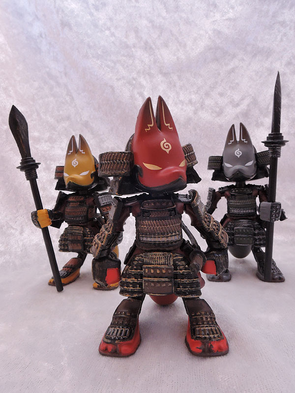 SO-TA:電脳大工 三頭身 狐武者 弐 狐獣人×甲冑
